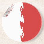 Malta Gnarly Flag coasters by Flagnostic Malta Gnarly Flag coasters