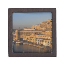 Malta, Valletta, harbor view from Lower Barrakka Premium Gift Box