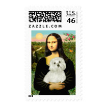 Maltese 11 - Mona Lisa Postage Stamp