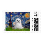 Maltese (C) - Starry Night postage