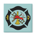 Maltese Cross - Black - Magnet by kklawiter Maltese Cross - Black - Magnet
