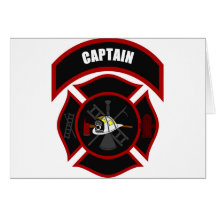 Maltese Cross - Captain (White Helmet) Card