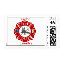 Maltese Cross Fire Dept Stamp by cillusionss Maltese Cross Fire Dept Stamp