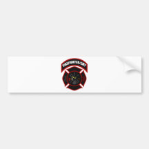 Maltese Cross - Firefighter/EMT Bumper Sticker