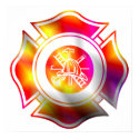 Maltese Cross Multi Color Poster posters