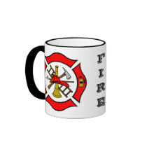 Maltese Cross Red Mug