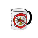 Maltese Cross Red Mug