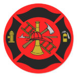Maltese Cross Sticker 2