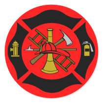 Maltese Cross Sticker 2