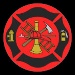 Maltese Cross Sticker 2 stickers