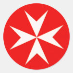 Maltese Cross Stickers