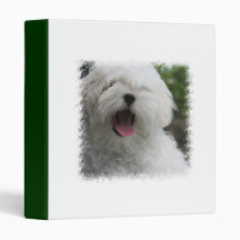 Maltese Dog Binder