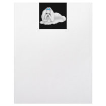 Maltese Dog Letterhead