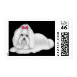 Maltese Dog Postage postage