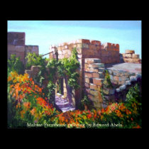 Maltese Farmhouse at St. Paul's Bay posters
