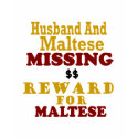 Maltesische u. Ehemann-fehlende Belohnung für malt t-shirts