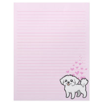 Maltese Love (puppy cut) Letterhead