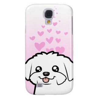 Maltese Love (puppy cut) Samsung Galaxy S4 Case