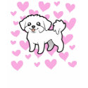 Maltese Love (puppy cut) shirt