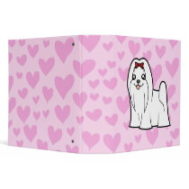 Maltese Love (show cut) 3 Ring Binders
