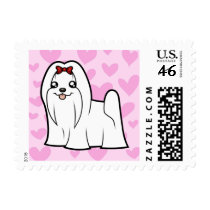 Maltese Love (show cut) Stamps