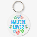 MALTESE LOVER keychains