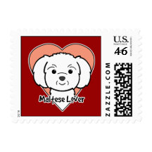 Maltese Lover Postage