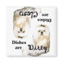Maltese Lovers Dishwasher Magnet