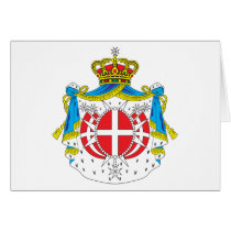 Maltese Order Coat of Arms cards by FlagTshirts Maltese Order Coat of Arms cards