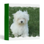 Maltese Puppies Binder binders