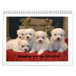 Maltese Puppies calendars
