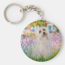 Maltese (SD) - Garden Keychain