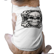 Maltese Skull & Crossbones pet clothing