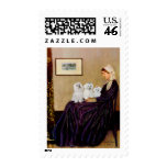 Maltese (three) - Whistlers Mother postage