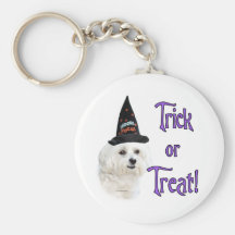 MalteseTrick Keychains