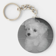 Maltipoo Keychain