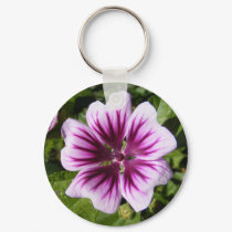 Malva flower ~ keychain