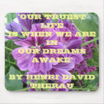 MALVA FLOWERS mousepads