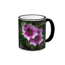Malva Flowers ~ mug