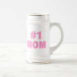 Mamá #1 (rosa) taza