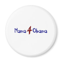 Mama 4 Obama (2) Refrigerator Magnets
