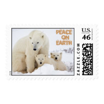 Mama & babies, Peace onEarth postage by krisfiddle Mama & babies, Peace onEarth postage