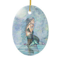 Mama and Baby Mermaid Ornament