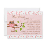 Mama and Baby Owl Invitations