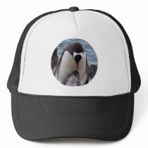 Mama and Baby Penguin hats