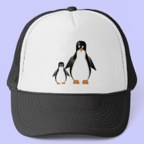 Mama and Baby Penguin  Hat