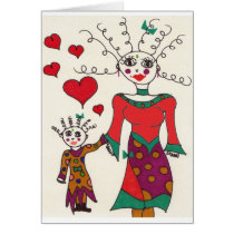 Mama and Child Elf #2 cards