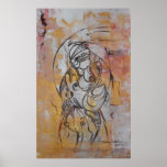 Mama and I (b) - Canvas Print