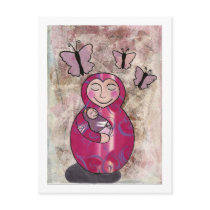 Mama Babushka Postcard