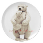 mama bear and teddy bear plates